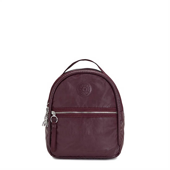 Mochilas Kipling Kae Classic Metallic Vino | MX 1586BE